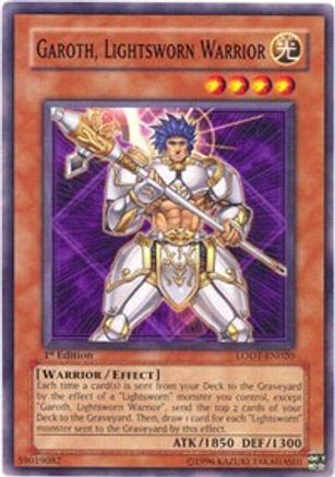 Garoth, Lightsworn Warrior (LODT-EN020) - Light of Destruction 1st Edition