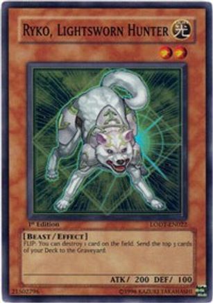 Ryko, Lightsworn Hunter (LODT-EN022) - Light of Destruction Unlimited