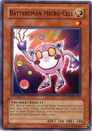 Batteryman Micro-Cell (LODT-EN032) - Light of Destruction 1st Edition