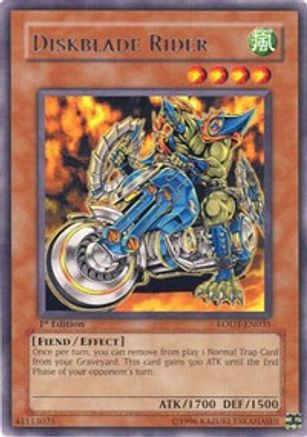 Diskblade Rider (LODT-EN035) - Light of Destruction 1st Edition