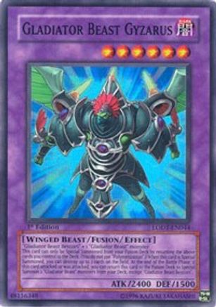 Gladiator Beast Gyzarus (LODT-EN044) - Light of Destruction Unlimited