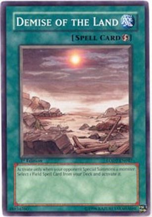 Demise of the Land (LODT-EN047) - Light of Destruction Unlimited