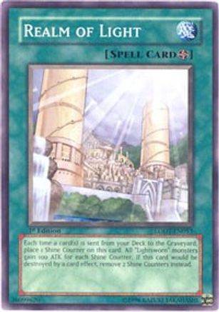 Realm of Light (LODT-EN053) - Light of Destruction 1st Edition