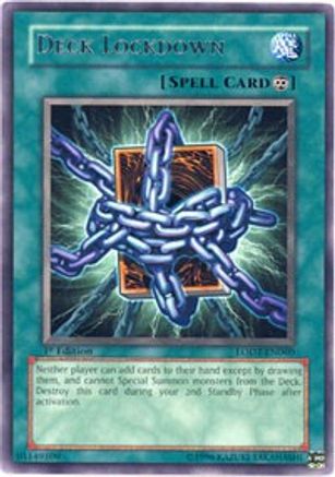 Deck Lockdown (LODT-EN060) - Light of Destruction Unlimited