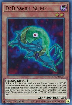 D/D Swirl Slime (GFP2-EN074) - Ghosts From the Past: The 2nd Haunting 1st Edition