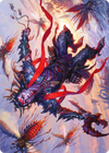 Scion of the Swarm // Scion of the Swarm (AZNR-059) - Zendikar Rising Art Series (Borderless) Foil