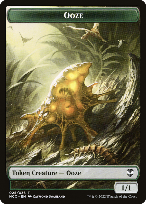 Ooze (TNCC-025) - New Capenna Commander Tokens Foil