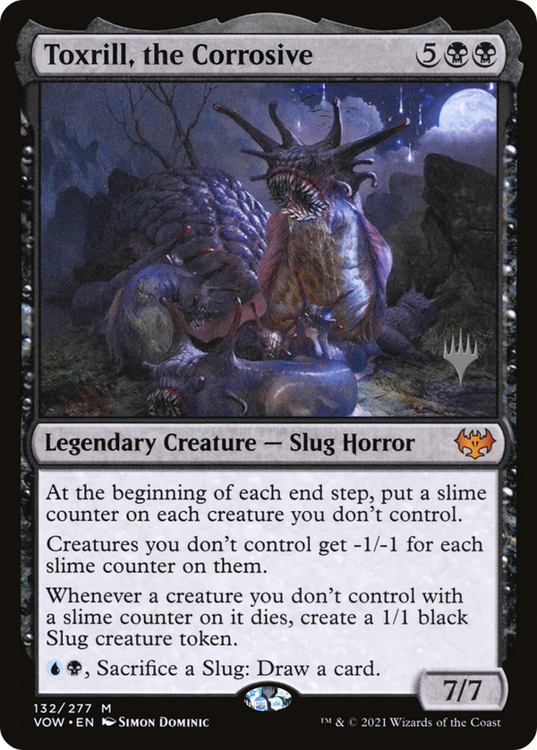 Toxrill, the Corrosive (Promo Pack) [Innistrad: Crimson Vow Promos]