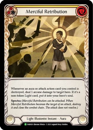Merciful Retribution [FAB026] (Promo)  Cold Foil