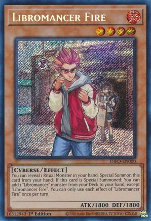 Libromancer Fire (DIFO-EN000) - Dimension Force 1st Edition