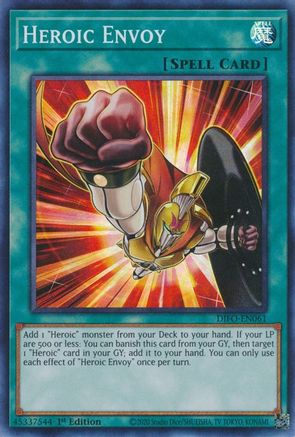 Heroic Envoy (DIFO-EN061) - Dimension Force 1st Edition