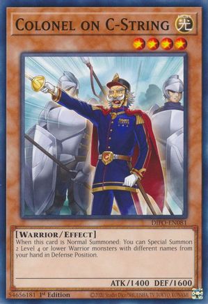 Colonel on C-String (DIFO-EN081) - Dimension Force 1st Edition