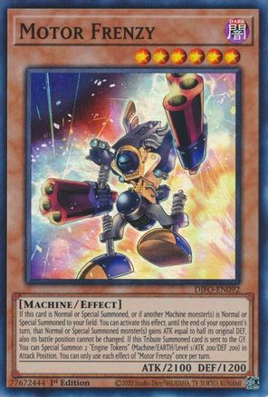Motor Frenzy (DIFO-EN092) - Dimension Force 1st Edition