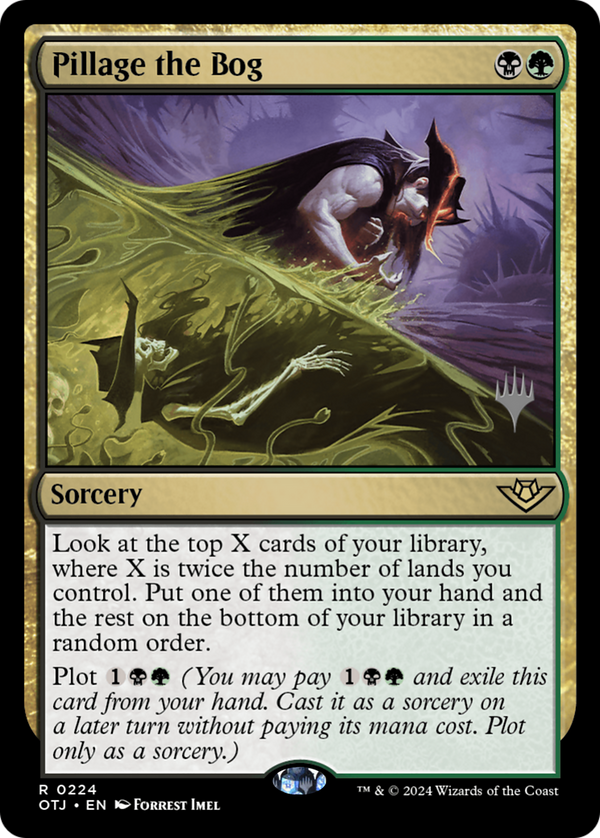 Pillage the Bog (Promo Pack) [Outlaws of Thunder Junction Promos]
