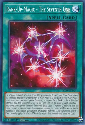 Rank-Up-Magic - The Seventh One (LED9-EN014) - Legendary Duelists: Duels From the Deep 1st Edition