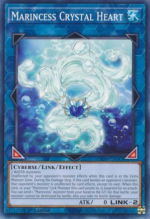 Marincess Crystal Heart (LED9-EN042) - Legendary Duelists: Duels From the Deep 1st Edition