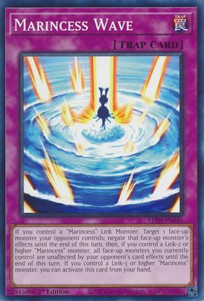 Marincess Wave (LED9-EN045) - Legendary Duelists: Duels From the Deep 1st Edition