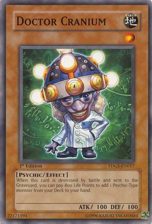 Doctor Cranium (TDGS-EN017) - The Duelist Genesis 1st Edition