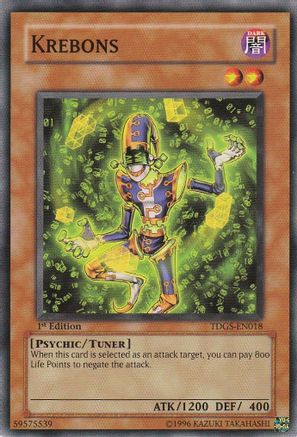 Krebons (TDGS-EN018) - The Duelist Genesis Unlimited