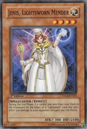 Jenis, Lightsworn Mender (TDGS-EN025) - The Duelist Genesis Unlimited