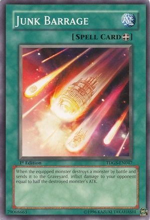 Junk Barrage (TDGS-EN047) - The Duelist Genesis 1st Edition