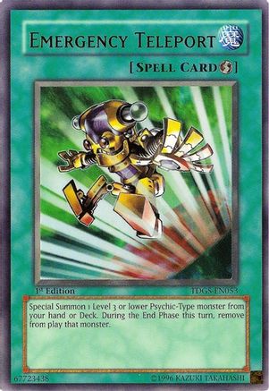 Emergency Teleport (TDGS-EN053) - The Duelist Genesis Unlimited