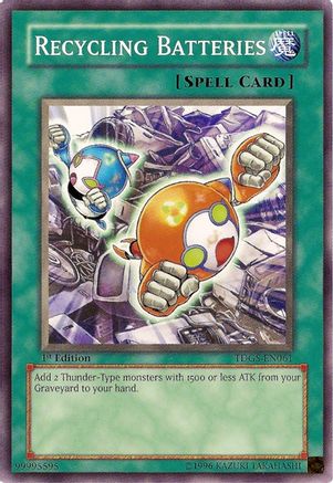 Recycling Batteries (TDGS-EN061) - The Duelist Genesis 1st Edition