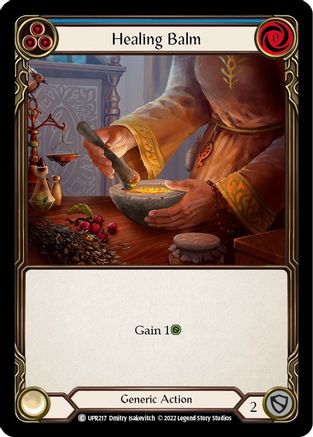 Healing Balm (Blue) [UPR217] (Uprising)  Rainbow Foil