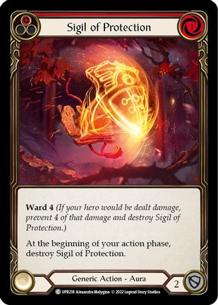 Sigil of Protection (Red) [UPR218] (Uprising)
