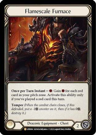 Flamescale Furnace [UPR084] (Uprising)  Cold Foil