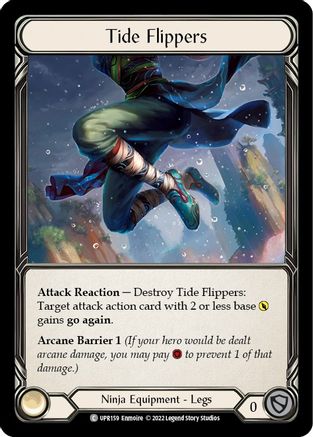 Tide Flippers [UPR159] (Uprising)  Rainbow Foil