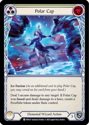 Polar Cap (Yellow) [UPR123] (Uprising)  Rainbow Foil