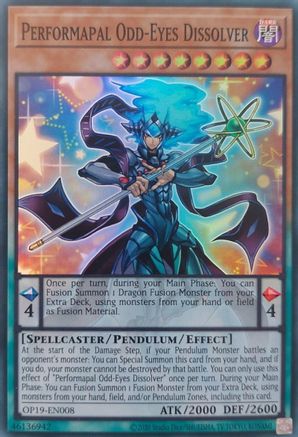 Performapal Odd-Eyes Dissolver (OP19-EN008) - OTS Tournament Pack 19 Unlimited