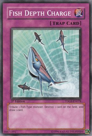 Fish Depth Charge (TDGS-EN078) - The Duelist Genesis 1st Edition