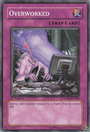 Overworked (TDGS-EN080) - The Duelist Genesis Unlimited