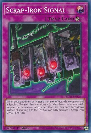 Scrap-Iron Signal (LDS3-EN124) - Legendary Duelists: Season 3 1st Edition