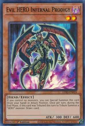 Evil HERO Infernal Prodigy (LDS3-EN024) - Legendary Duelists: Season 3 1st Edition