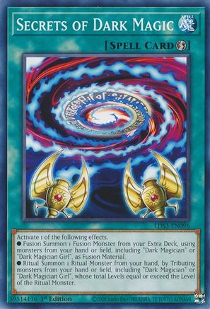 Secrets of Dark Magic (LDS3-EN096) - Legendary Duelists: Season 3 1st Edition
