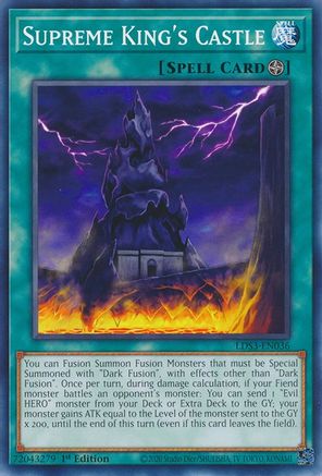 Supreme King's Castle (LDS3-EN036) - Legendary Duelists: Season 3 1st Edition