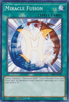 Miracle Fusion (LDS3-EN106) - Legendary Duelists: Season 3 1st Edition