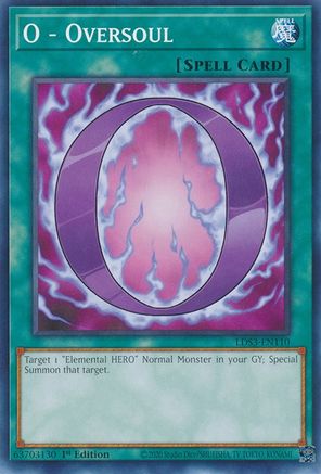 O - Oversoul (LDS3-EN110) - Legendary Duelists: Season 3 1st Edition