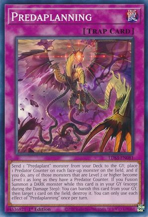 Predaplanning (LDS3-EN081) - Legendary Duelists: Season 3 1st Edition