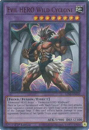 Evil HERO Wild Cyclone (Red) (LDS3-EN030) - Legendary Duelists: Season 3 1st Edition