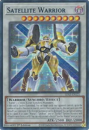 Satellite Warrior (Blue) (LDS3-EN121) - Legendary Duelists: Season 3 1st Edition