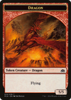 Dragon // Saproling Double-Sided Token [Planechase Anthology Tokens]