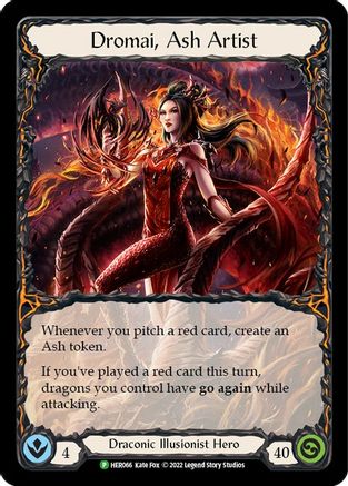 Dromai, Ash Artist [HER066] (Promo)  Rainbow Foil