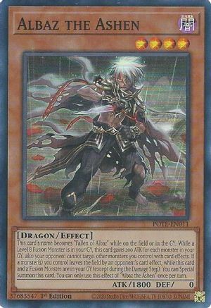 Albaz the Ashen (POTE-EN011) - Power of the Elements 1st Edition
