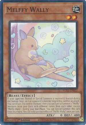 Melffy Wally (POTE-EN022) - Power of the Elements 1st Edition