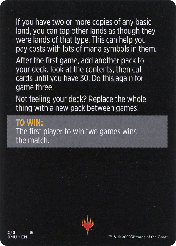 Mini-Master // Mini-Master (cont'd) (MDMU-002) - Dominaria United Minigames