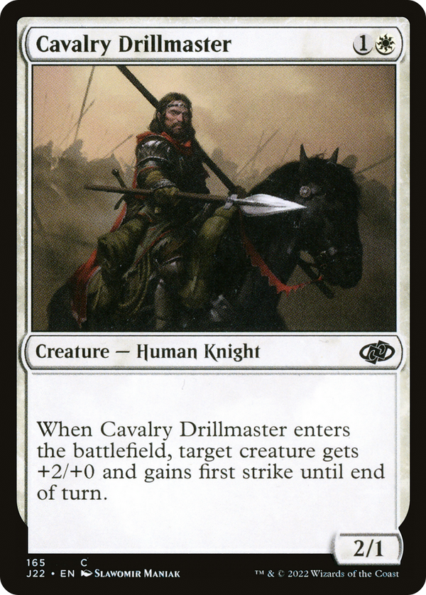 Cavalry Drillmaster [Jumpstart 2022]